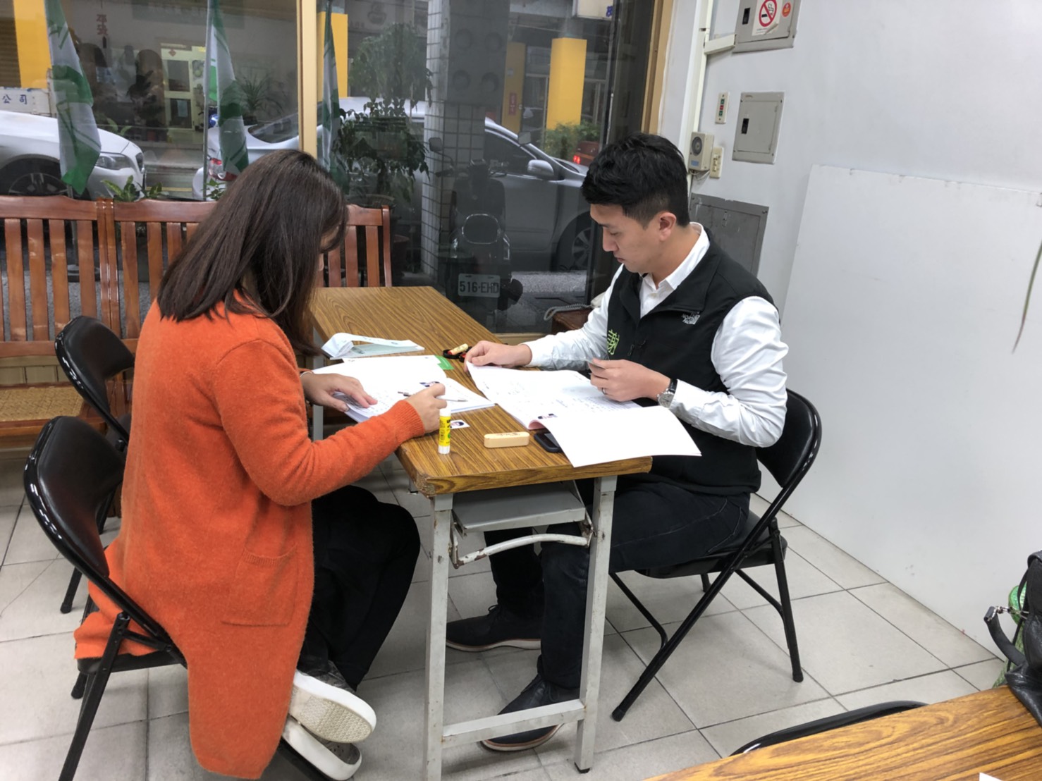 提名登記記者會